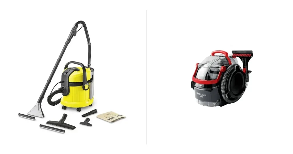 Kärcher SE 4001 face à la Bissell SpotClean Pro 1558N